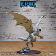Bipedal Dragon - Epic Miniatures | 28mm and 32mm | Wargaming | DnD | Tabletop Roleplaying