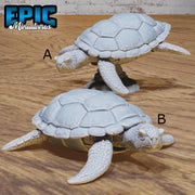 Sea Turtle - Epic Miniatures | 28mm and 32mm | Wargaming | DnD | Tabletop Roleplaying