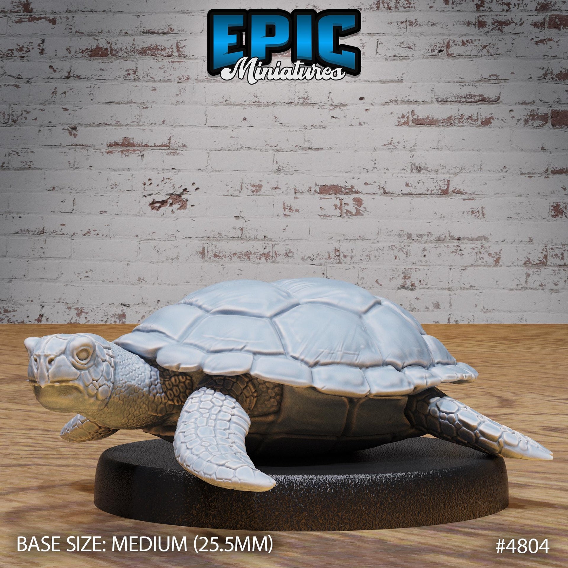 Sea Turtle - Epic Miniatures | 28mm and 32mm | Wargaming | DnD | Tabletop Roleplaying
