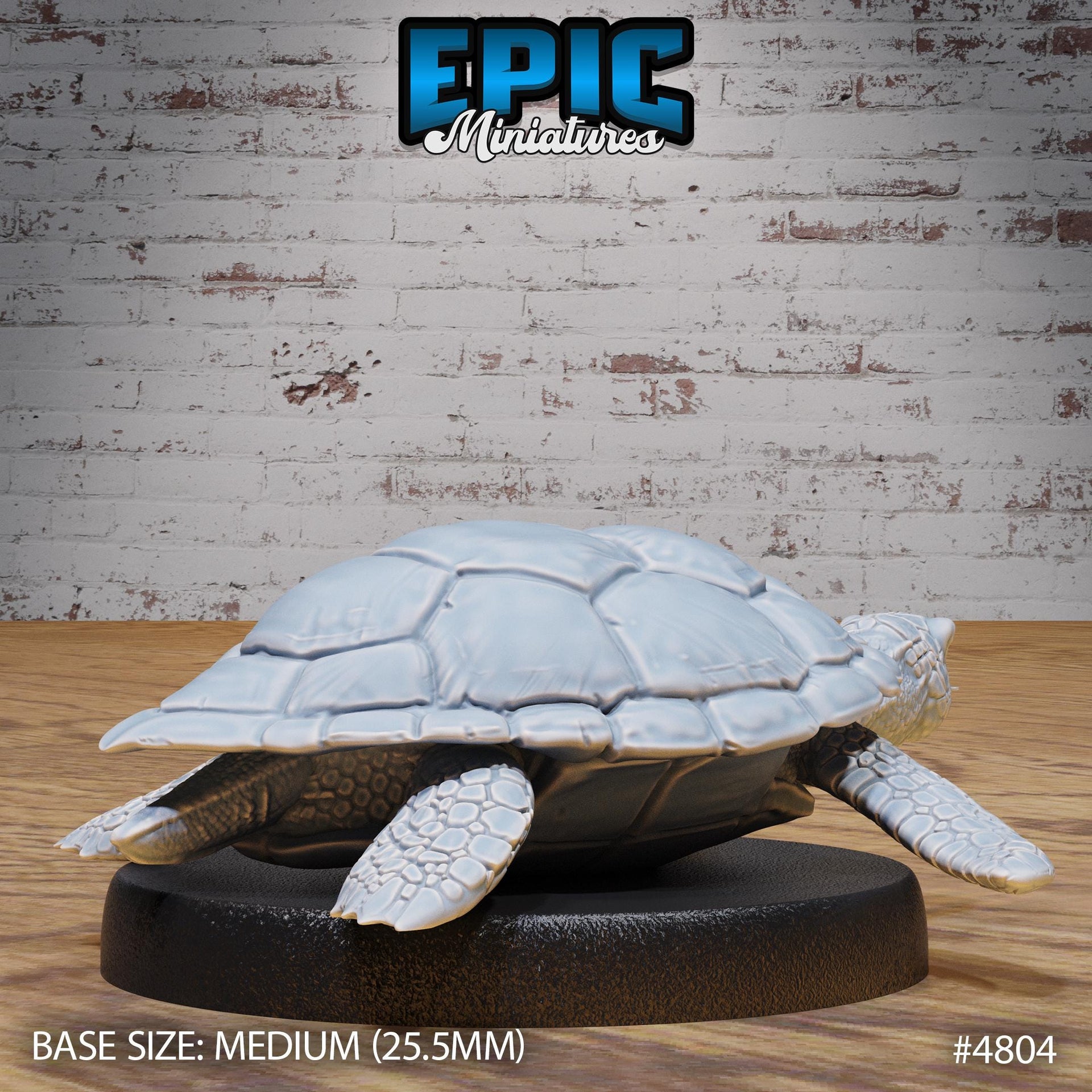Sea Turtle - Epic Miniatures | 28mm and 32mm | Wargaming | DnD | Tabletop Roleplaying