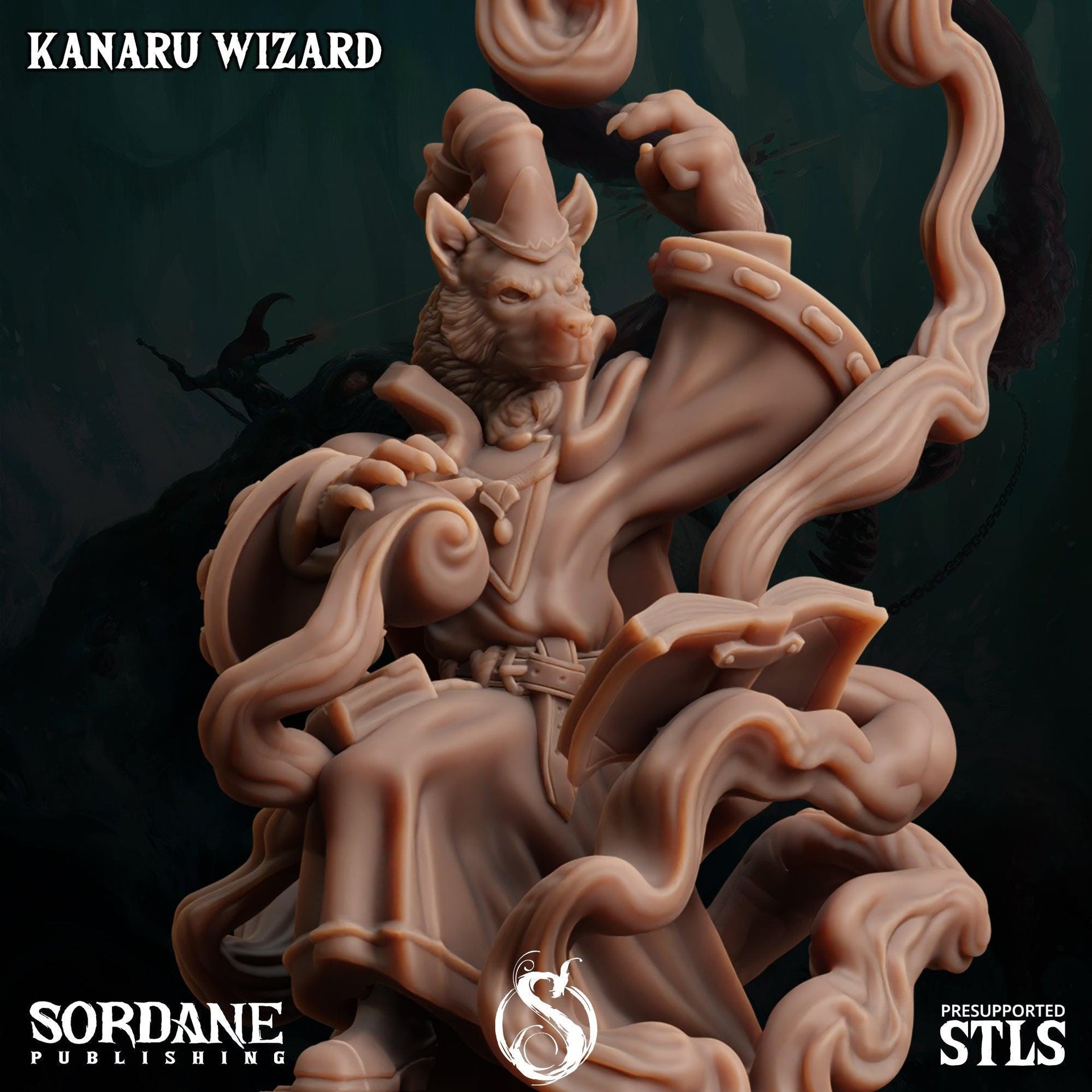 Kanaru Wizard - Sordane Publishing | 28mm and 32mm | Wargaming | DnD | Tabletop Roleplaying