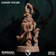 Kanaru Wizard - Sordane Publishing | 28mm and 32mm | Wargaming | DnD | Tabletop Roleplaying