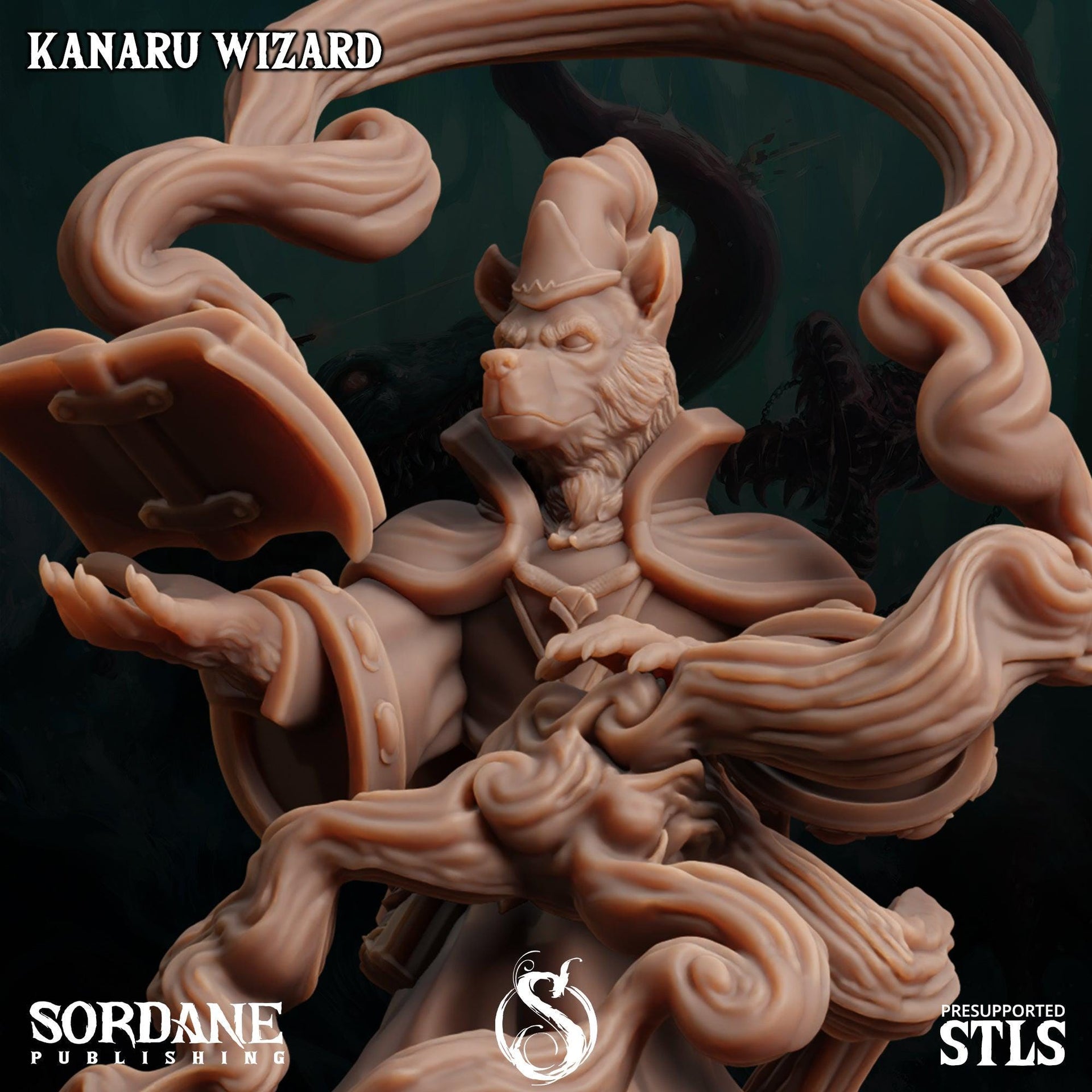 Kanaru Wizard - Sordane Publishing | 28mm and 32mm | Wargaming | DnD | Tabletop Roleplaying