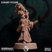 Kanaru Wizard - Sordane Publishing | 28mm and 32mm | Wargaming | DnD | Tabletop Roleplaying