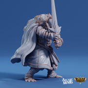 Kestudo Fighter, Turtlefolk knight - Sordane Publishing | 28mm and 32mm | Wargaming | DnD | Tabletop Roleplaying