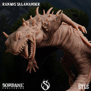 Ranaos Salamander - Sordane Publishing | 28mm and 32mm | Wargaming | DnD | Tabletop Roleplaying