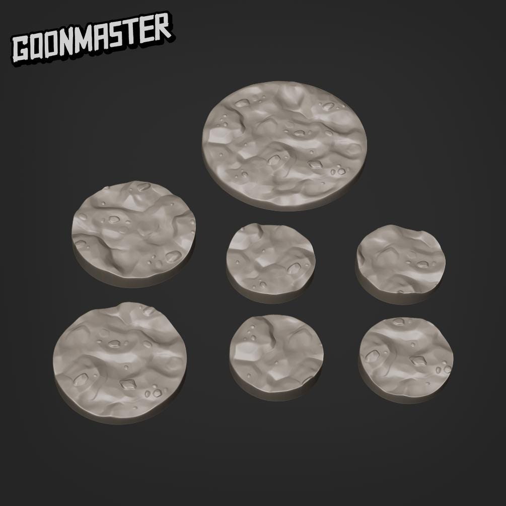Cave bases - Goonmaster | 28mm and 32mm | Wargaming | DnD | Tabletop Roleplaying