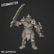 Orc Shield Infantry - Goonmaster | 28mm and 32mm | Wargaming | DnD | Tabletop Roleplaying