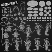 Snake Warrior - Goonmaster | 28mm and 32mm | Wargaming | DnD | Tabletop Roleplaying