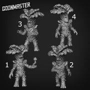 Oyster Mushroom Folk - Goonmaster | 28mm and 32mm | Wargaming | DnD | Tabletop Roleplaying