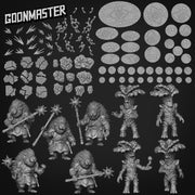 Oyster Mushroom Folk - Goonmaster | 28mm and 32mm | Wargaming | DnD | Tabletop Roleplaying