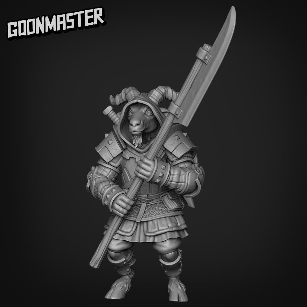 Black Goat Lochabre Axe Mercenary - Goonmaster | 28mm and 32mm | Wargaming | DnD | Tabletop Roleplaying