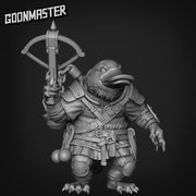 Platypus Crossbow Mercenary - Goonmaster | 28mm and 32mm | Wargaming | DnD | Tabletop Roleplaying