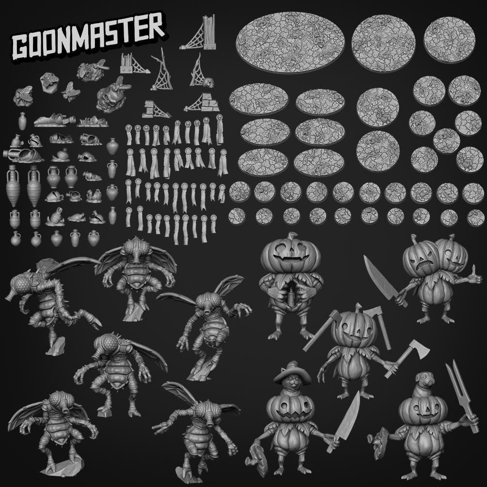 Filthy Fly Folk - Goonmaster | 28mm and 32mm | Wargaming | DnD | Tabletop Roleplaying