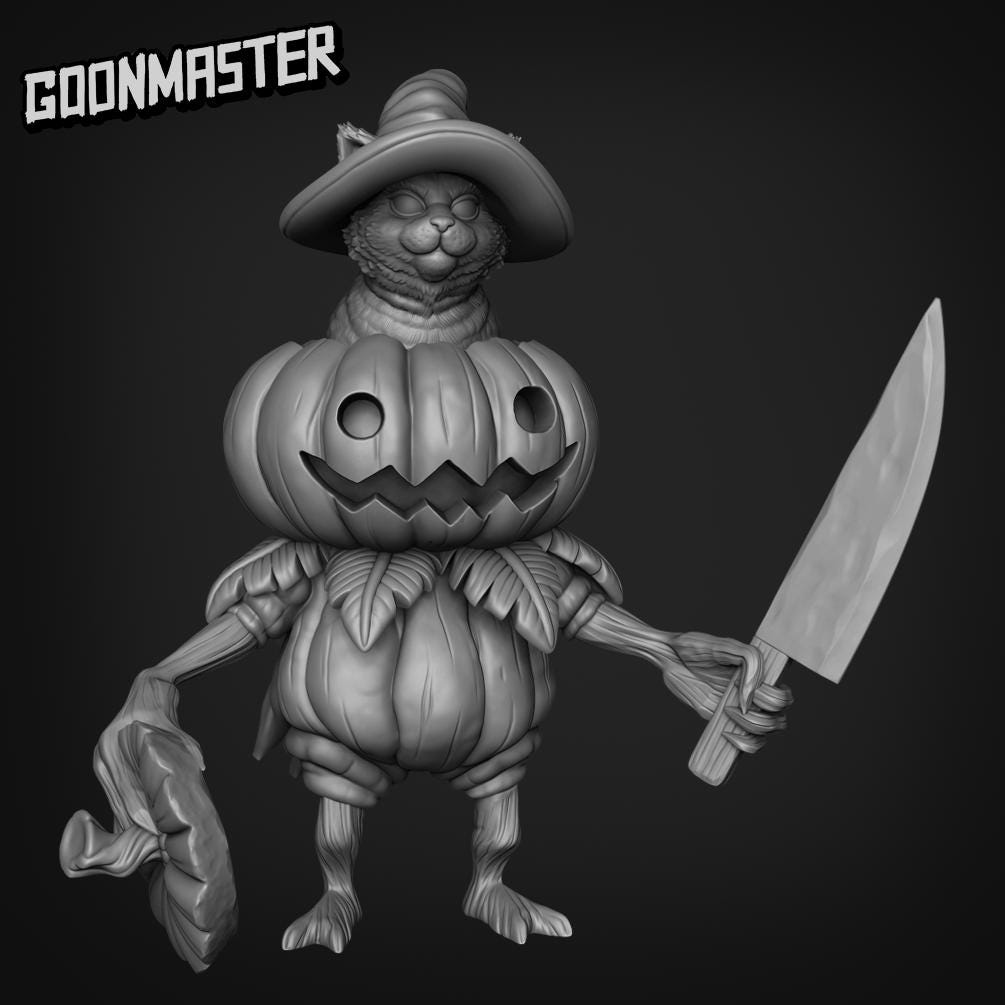 Lumpkins, Little Pumpkin Folk 2 - Goonmaster | 28mm and 32mm | Wargaming | DnD | Tabletop Roleplaying