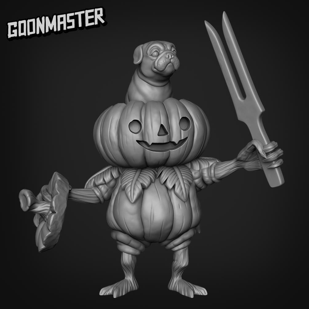 Lumpkins, Little Pumpkin Folk 2 - Goonmaster | 28mm and 32mm | Wargaming | DnD | Tabletop Roleplaying