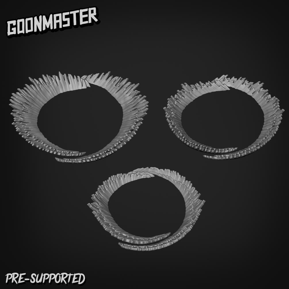 Energy Aura - Goonmaster Basing Bits | 28mm and 32mm | Wargaming | DnD | Tabletop Roleplaying