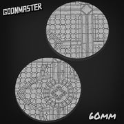 Gothic Tile Bases - Goonmaster | 28mm and 32mm | Wargaming | DnD | Tabletop Roleplaying