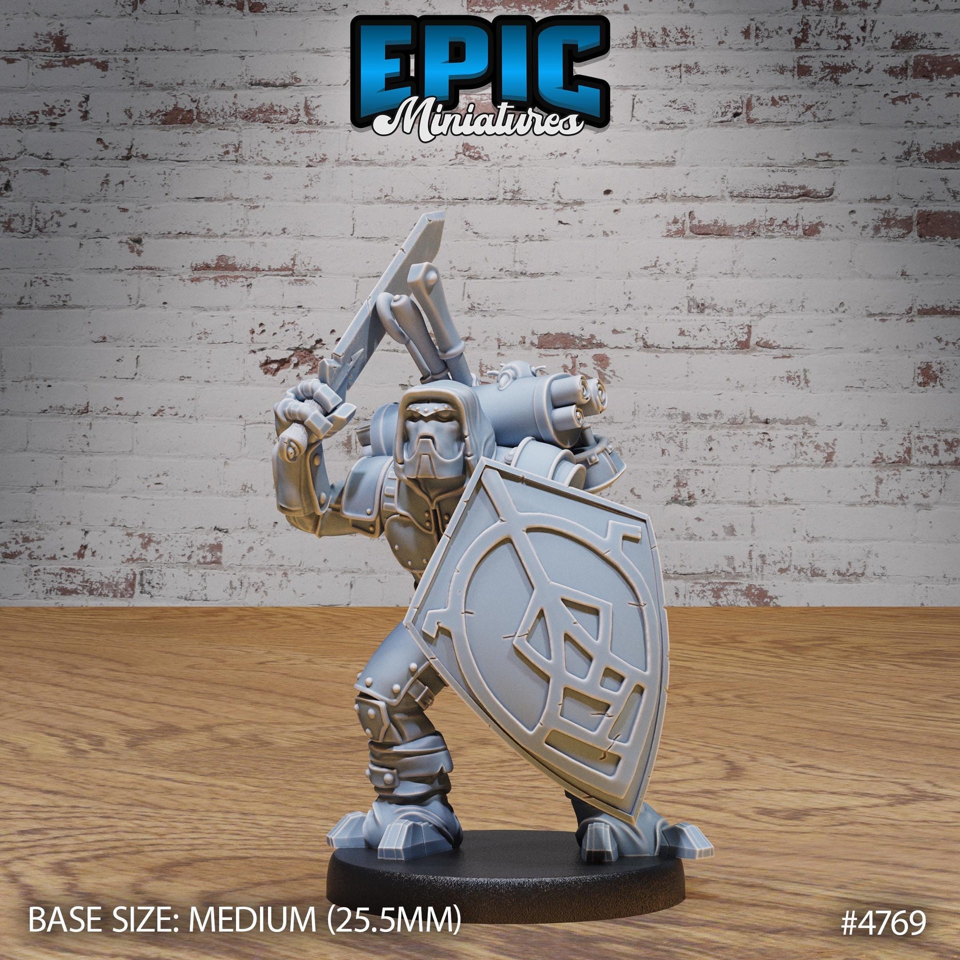 Construct ALchemist - Epic Miniatures | Steam Society | 28mm | 32mm | Steam Punk | Robot | Mech | Fighter
