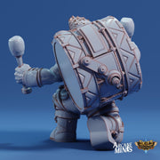 Dwarf Bard - Arcane Minis | 32mm | Drummer | Drums