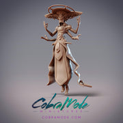 Tara&#39;iq Arch Geometer Sarab, Astral Sorcerer - CobraMode | Miniature | Wargaming | Roleplaying Games | 32mm