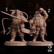 Ogre Fighter - Arcane Minis | 32mm | The Queens Deceit | Pirate | Captain | Swashbuckler