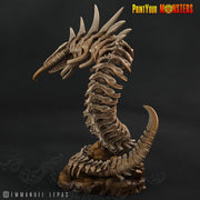 Giant Bones Serpent - Print Your Monsters | 32mm | Ancient Bones | Skeleton | Undead | Snake