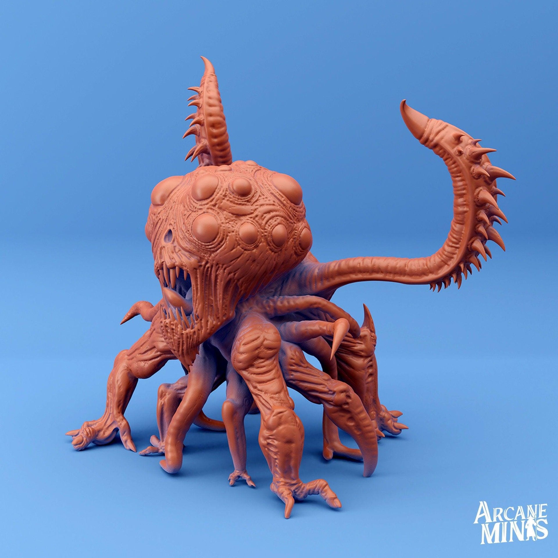 Kylax Stalker - Arcane Minis | 32mm | The Nightmare Express | Demon | Alien | Abomination