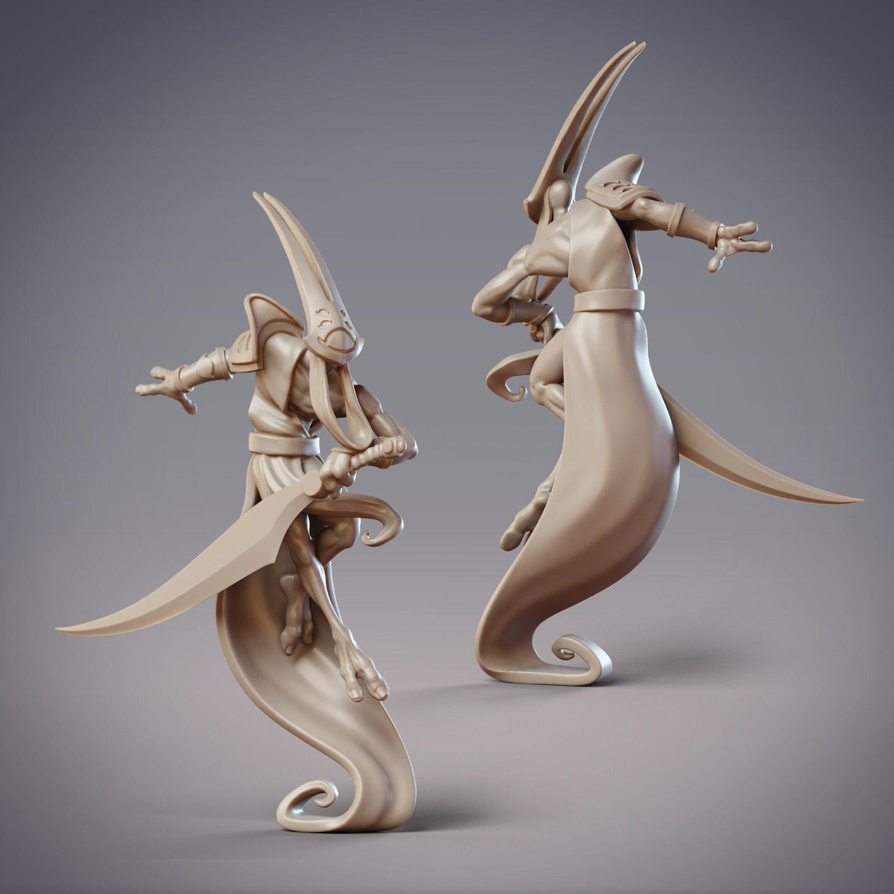 Nemesis 13 - CobraMode | Miniature | Wargaming | Roleplaying Games | 32mm | 54mm | Demon | Spirit | Assassin