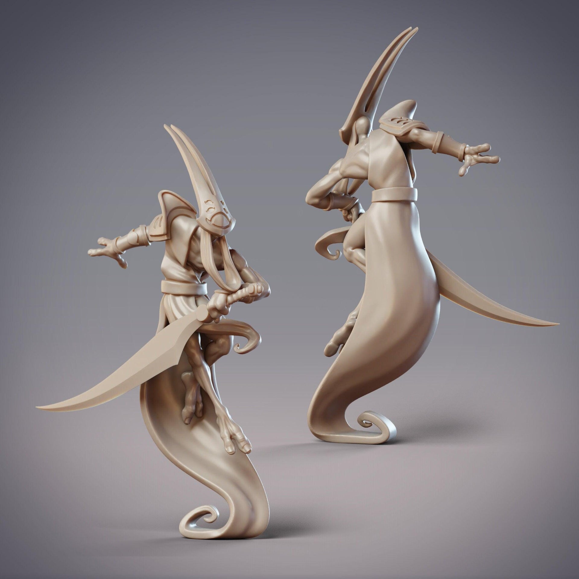 Nemesis 13 - CobraMode | Miniature | Wargaming | Roleplaying Games | 32mm | 54mm | Demon | Spirit | Assassin