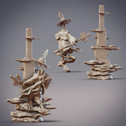 Feixian Warrior LiuYi, Crane Swordsman - CobraMode | MiniatureWargaming | Roleplaying Games | 32mm | 54mm