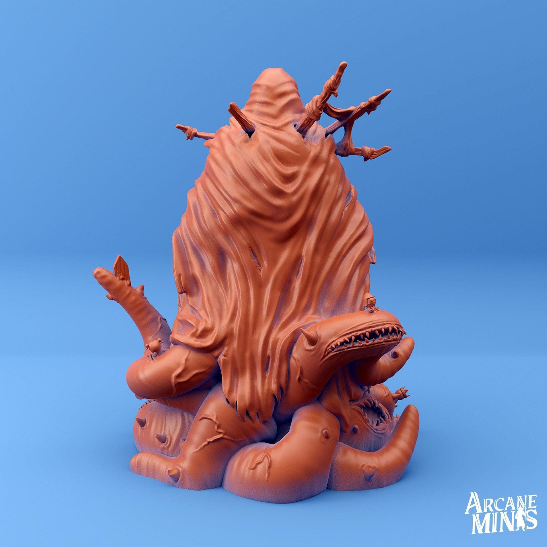 Moonlight Terror, Hastur - Arcane Minis | 32mm | The King in Yellow | Alien | Eldergod