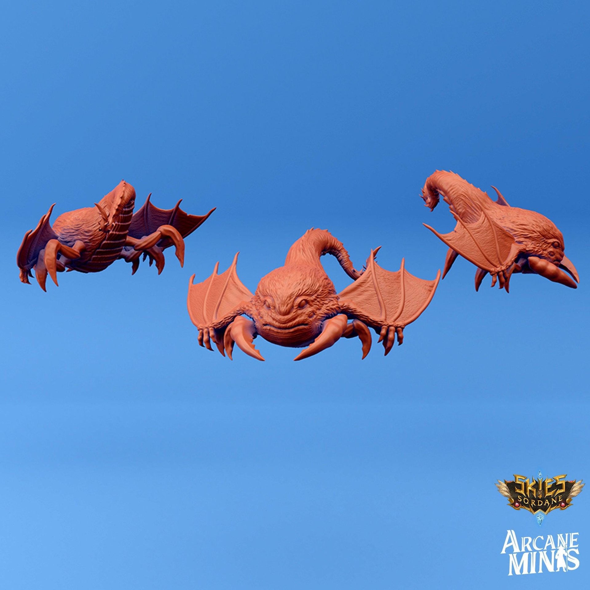 Siphit, Alien Flyer - Arcane Minis | 32mm | Stingray | Bug | Insect