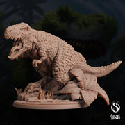 Phylochos Tyrannosaurus, Tree Rex - Arcane Minis | 32mm | Dino Domination | Elemental | Dinosaur