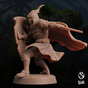 Titarian Town Guard - Arcane Minis | 32mm | Dino Domination | Fighter | Knight | Soldier