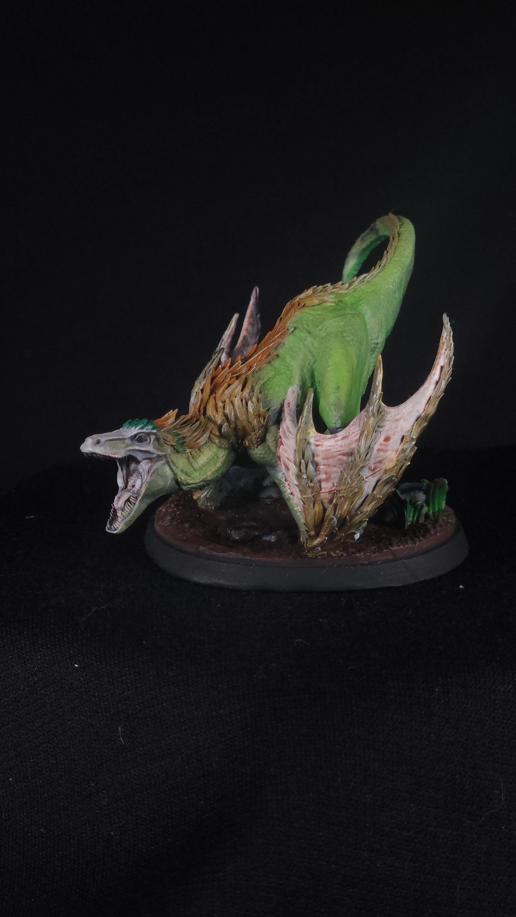 Featherscale Raptor - Sordane Publishing | 28mm and 32mm | Wargaming | DnD | Tabletop Roleplaying