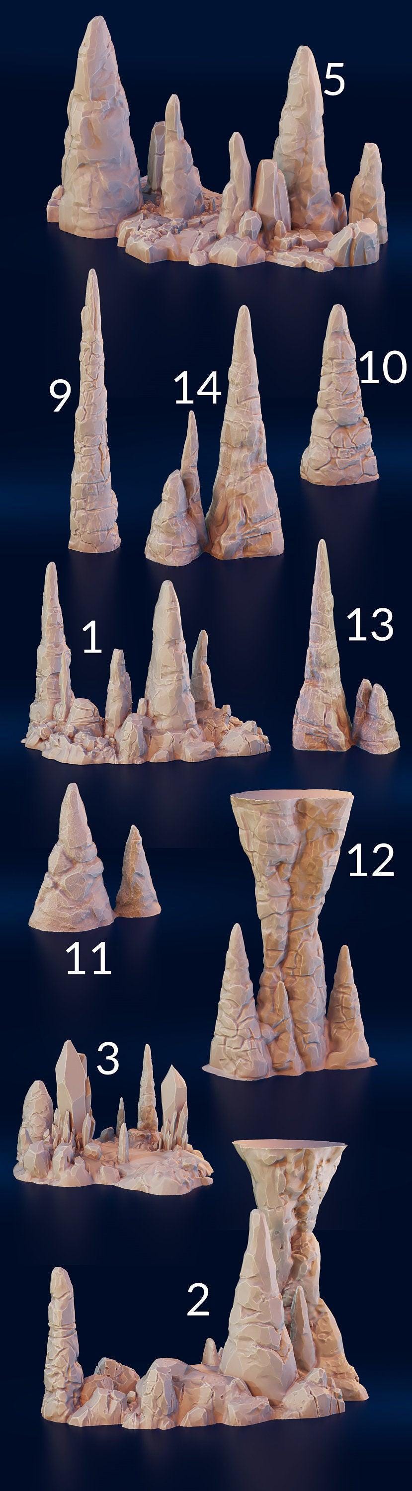 Giant Modular Mushrooms - Fungal Tunnels by 3DHexes