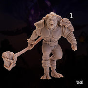 Gnoll Barbarian - Arcane Minis