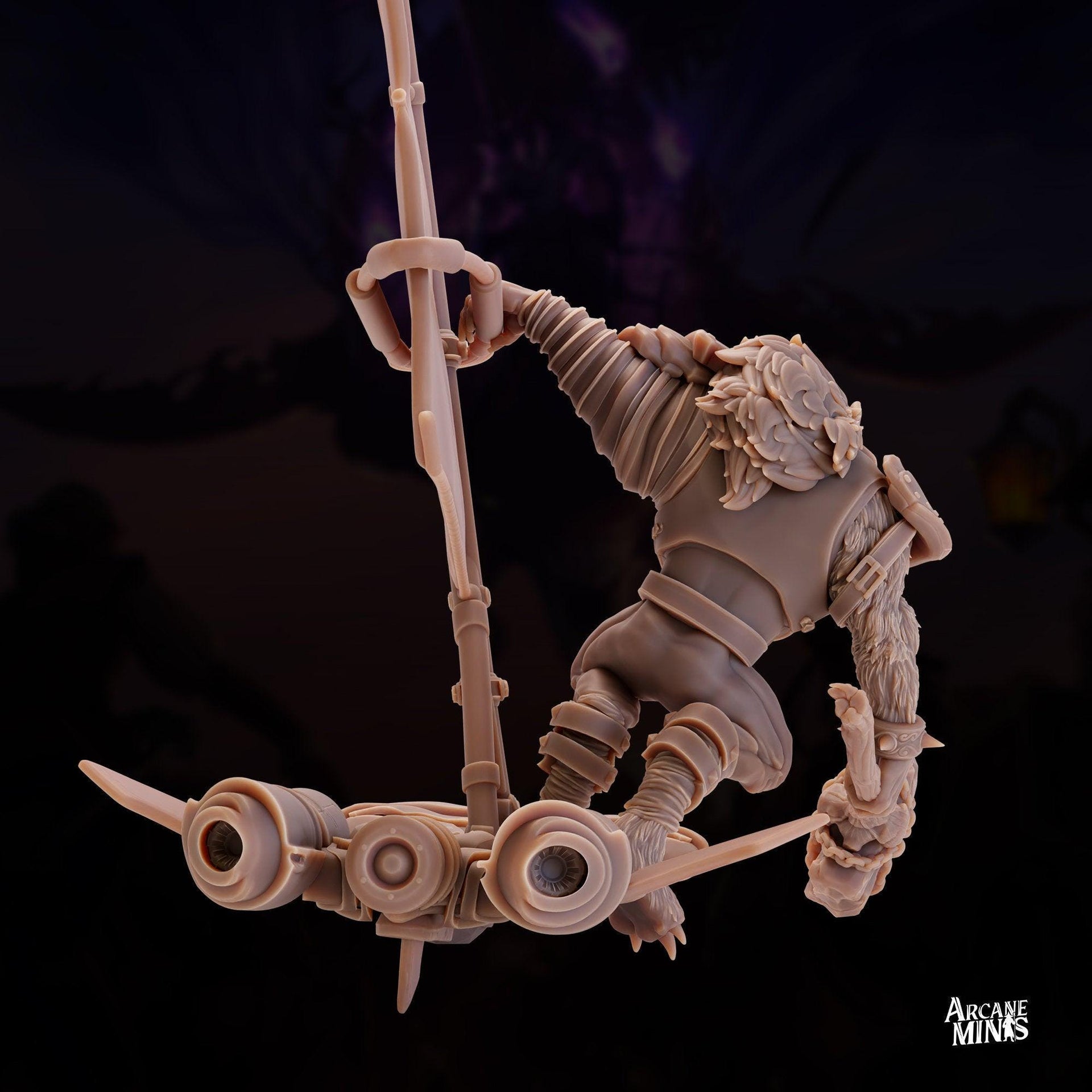 Gnoll Barbarian - Arcane Minis