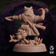 Cappy Ranger, Capybara Scout - Arcane Minis | 32mm | The Skybreaker Chronicles | Capybara folk