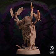 Cappy Druid, Capybara Shaman - Arcane Minis | 32mm | The Skybreaker Chronicles | Capybara folk