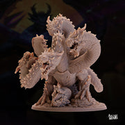 Hexblood Hydra - Arcane Minis | 32mm | Monster Madness | Dragon | Huge