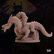 Hexblood Hydra - Arcane Minis | 32mm | Monster Madness | Dragon | Huge