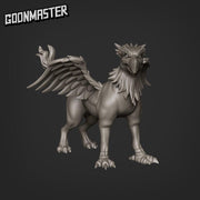 Gryphon - Goonmaster | Sky Elves | Miniature | Wargaming | Roleplaying Games | 32m