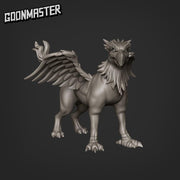 Gryphon - Goonmaster | Sky Elves | Miniature | Wargaming | Roleplaying Games | 32m