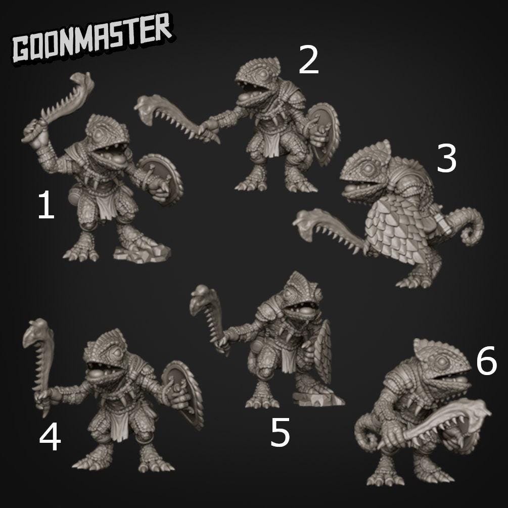 Chameleon Shield Infantry - Goonmaster | Miniature | Pathfinder | Wargaming | Roleplaying Games | 32mm