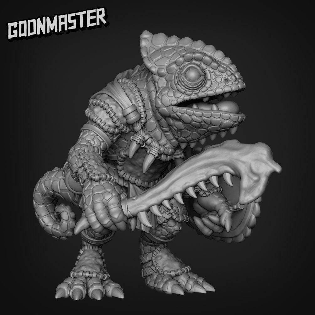 Chameleon Shield Infantry - Goonmaster | Miniature | Pathfinder | Wargaming | Roleplaying Games | 32mm