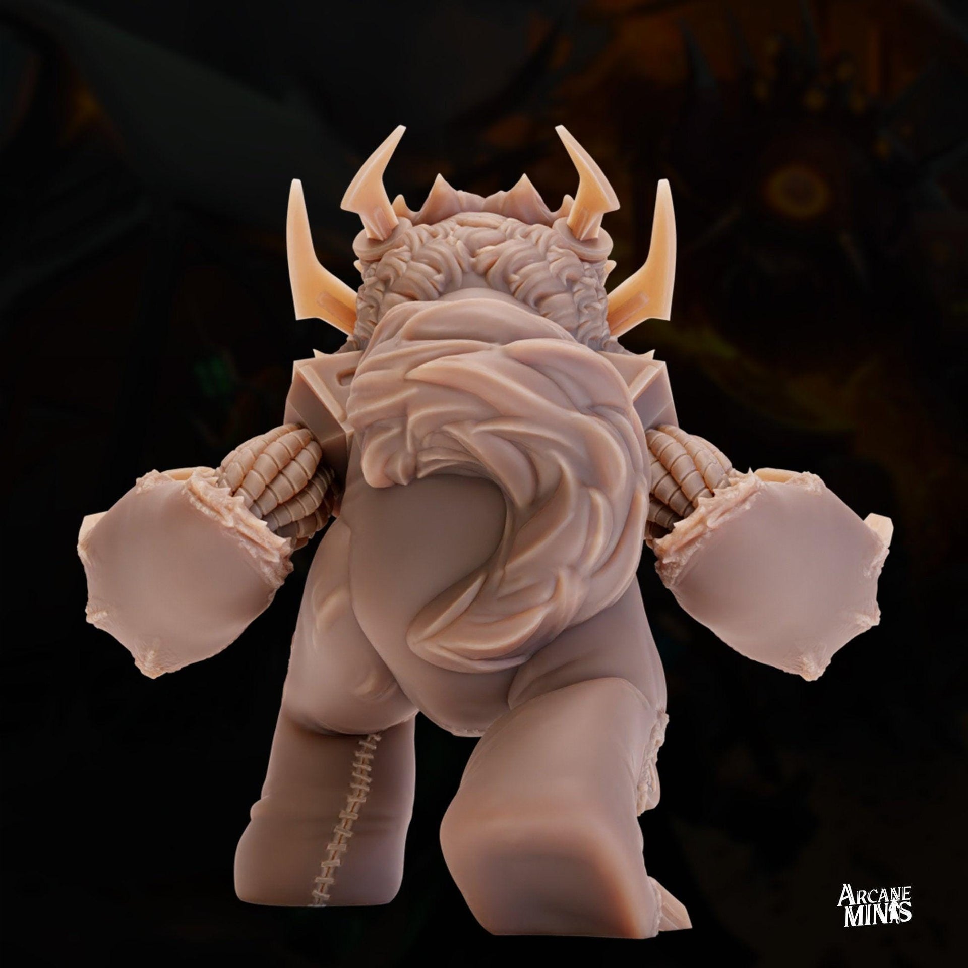 Plushy Grimhulk - Arcane Minis | 32mm | Toymakers Terror | Toy Demon | Robot