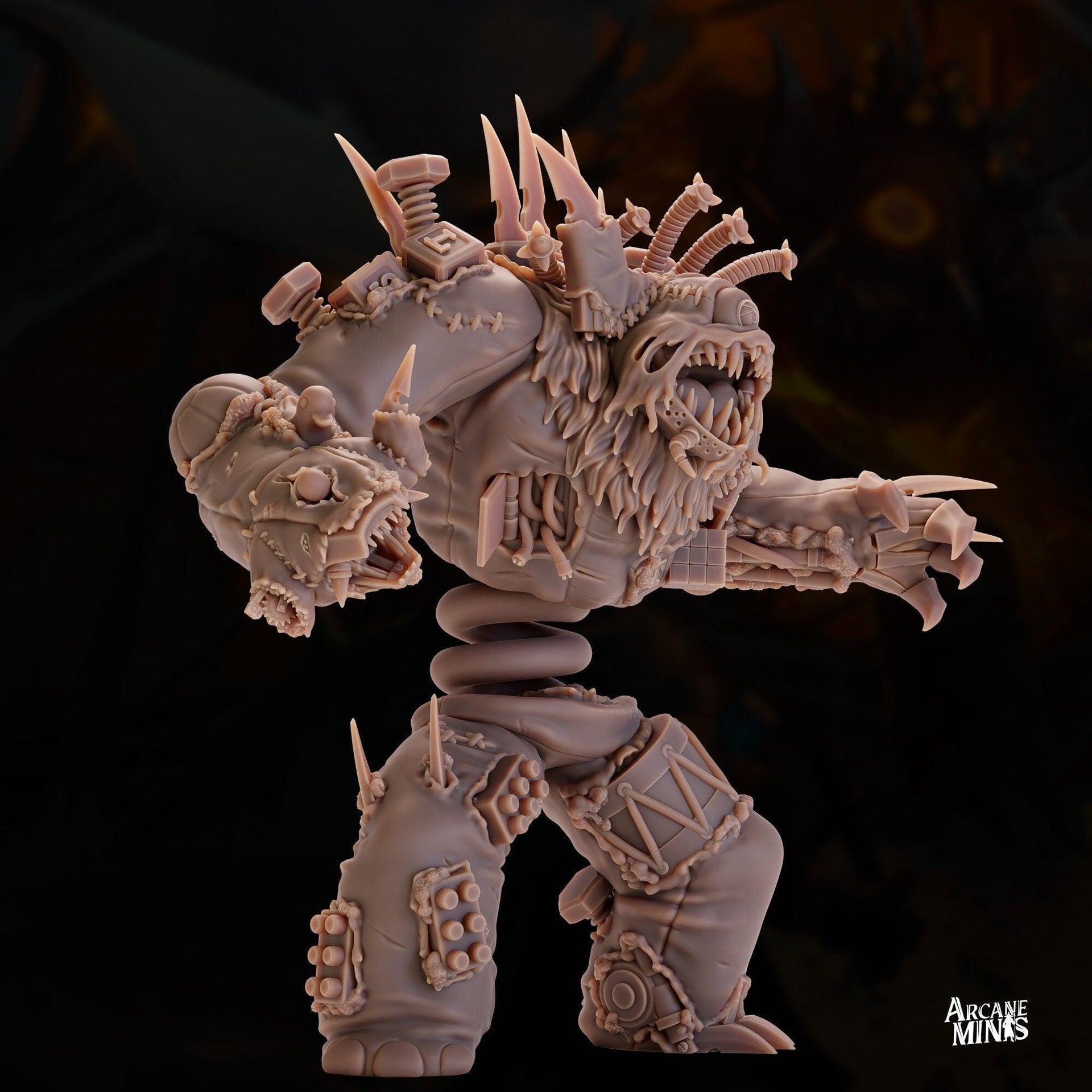 Nightmare Amalgamation - Arcane Minis | 32mm | Toymakers Terror | Toy Demon | Elemental