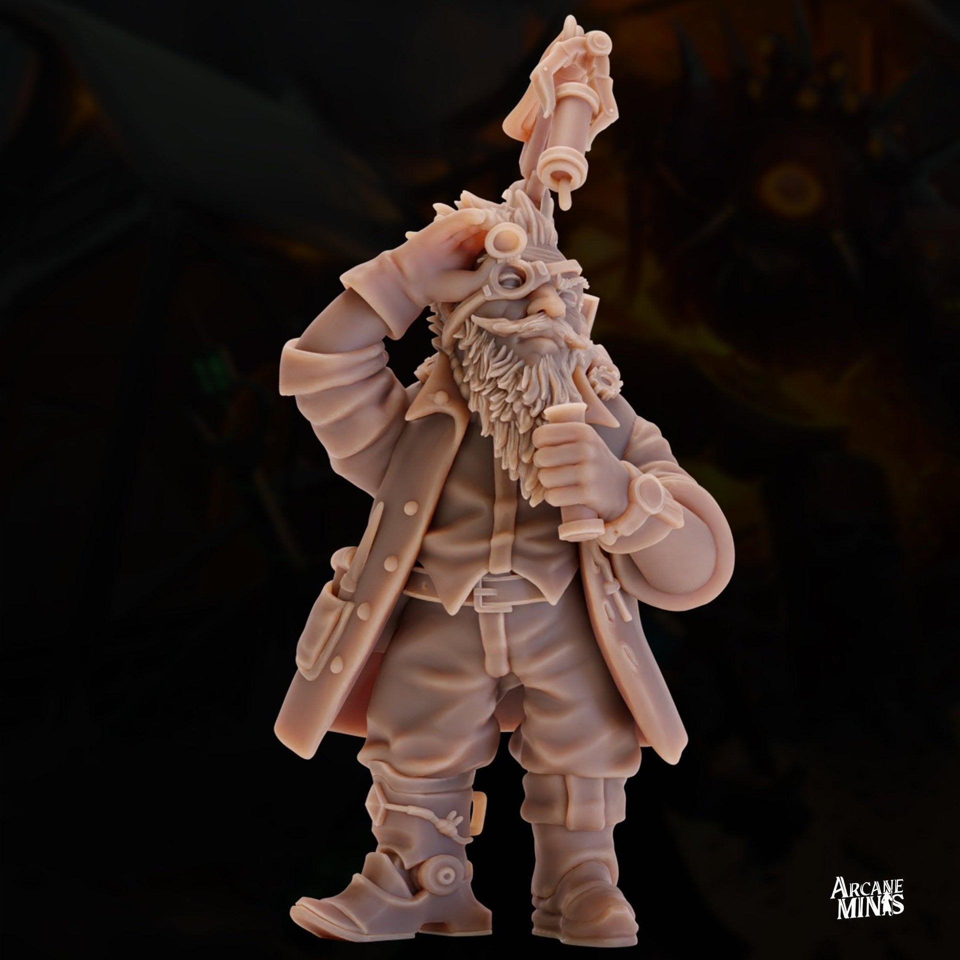 Gnome Inventor- Arcane Minis | 32mm | Toymakers Terror | Engineer | Artificer